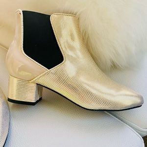 BC cream iridescent booties. Size 8! Brand new, no box.